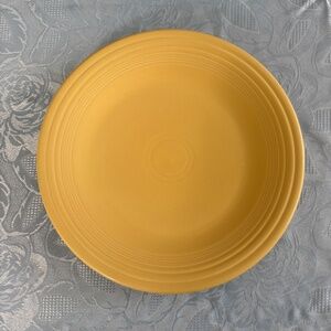 Fiestaware Yellow Dinner Plate